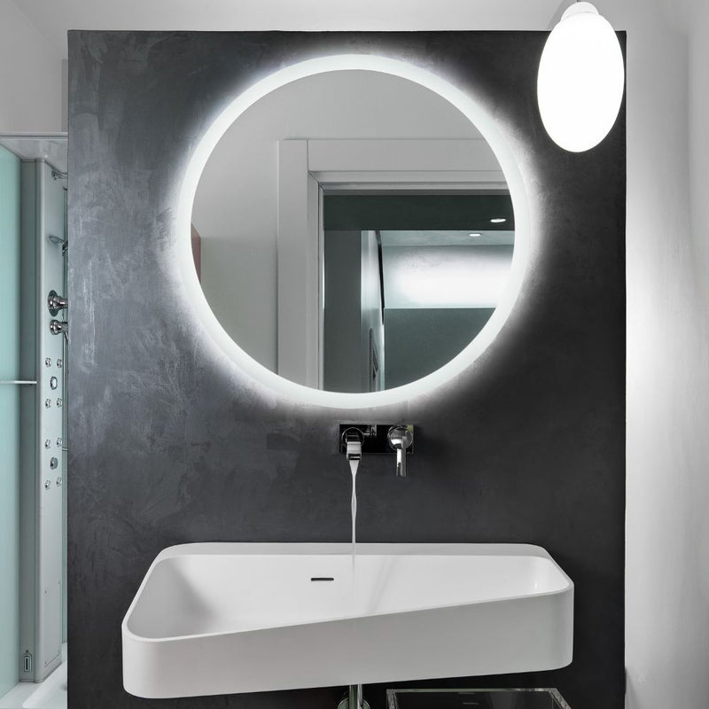 round led mirror with front light 1100 mm